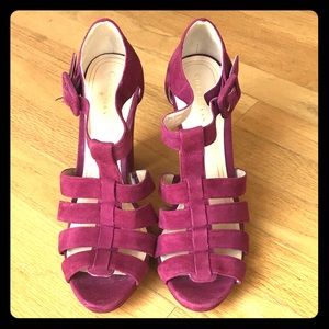 New Cole Haan fuscia heels size 7